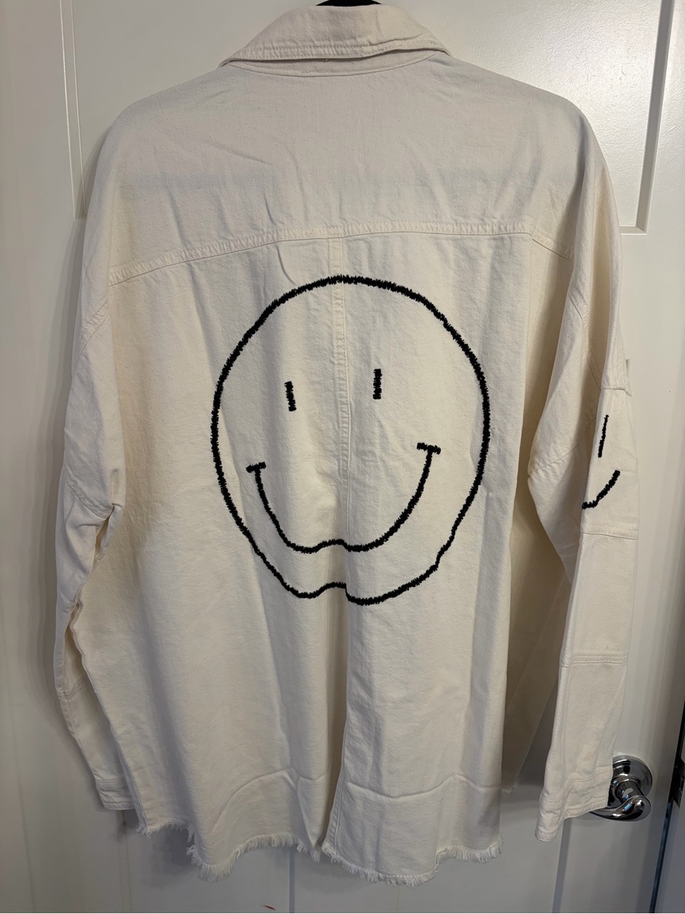 NWT Elan Dolly Smiley Face Shacket XL